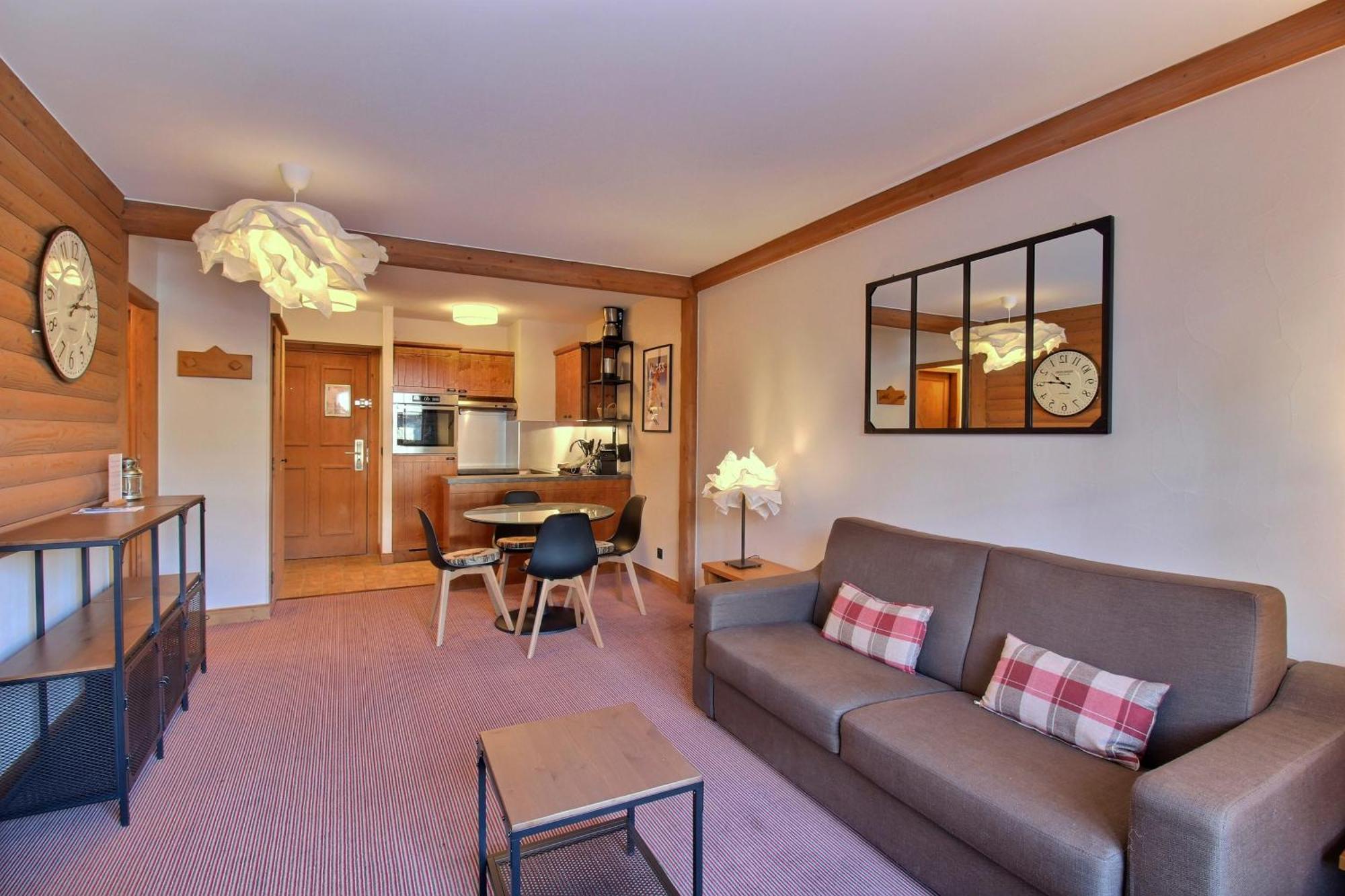 Arc 1950 - Appartement Moderne - Sauna Hammam Jacuzzi - 4 Personnes Les Arcs  Exteriér fotografie