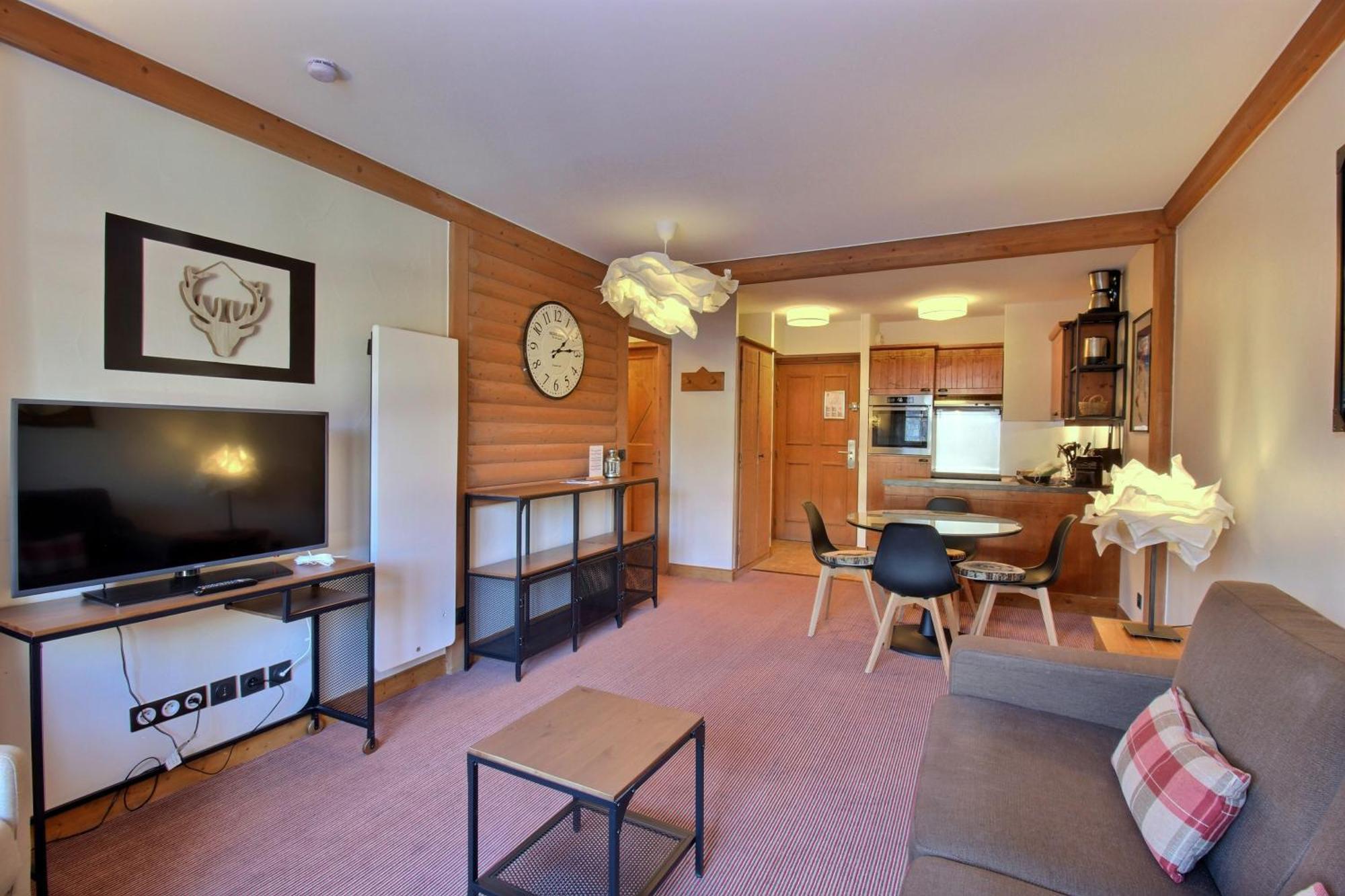 Arc 1950 - Appartement Moderne - Sauna Hammam Jacuzzi - 4 Personnes Les Arcs  Exteriér fotografie