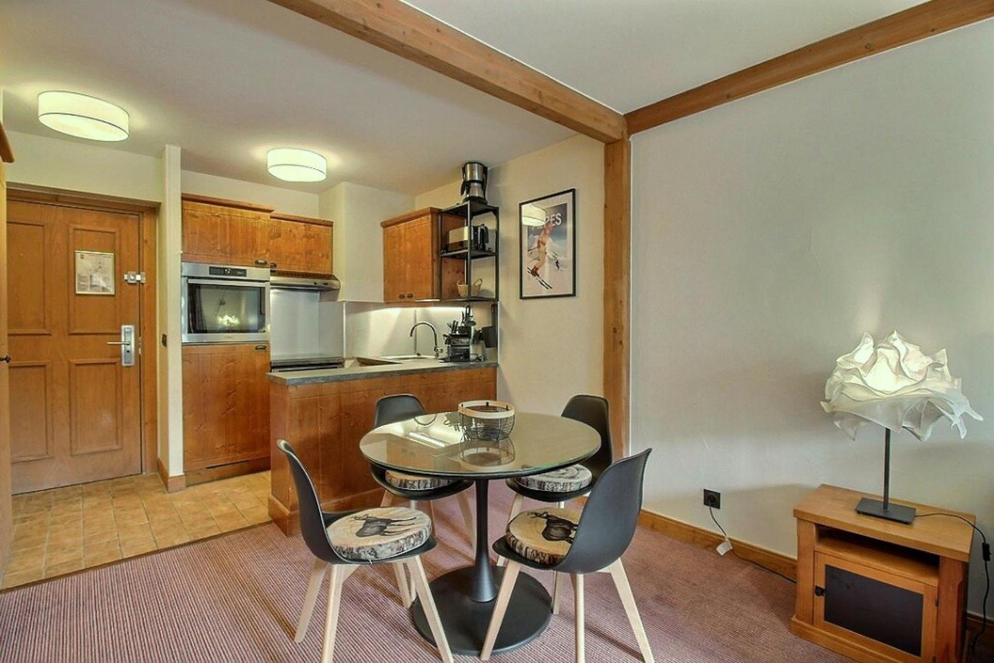 Arc 1950 - Appartement Moderne - Sauna Hammam Jacuzzi - 4 Personnes Les Arcs  Exteriér fotografie