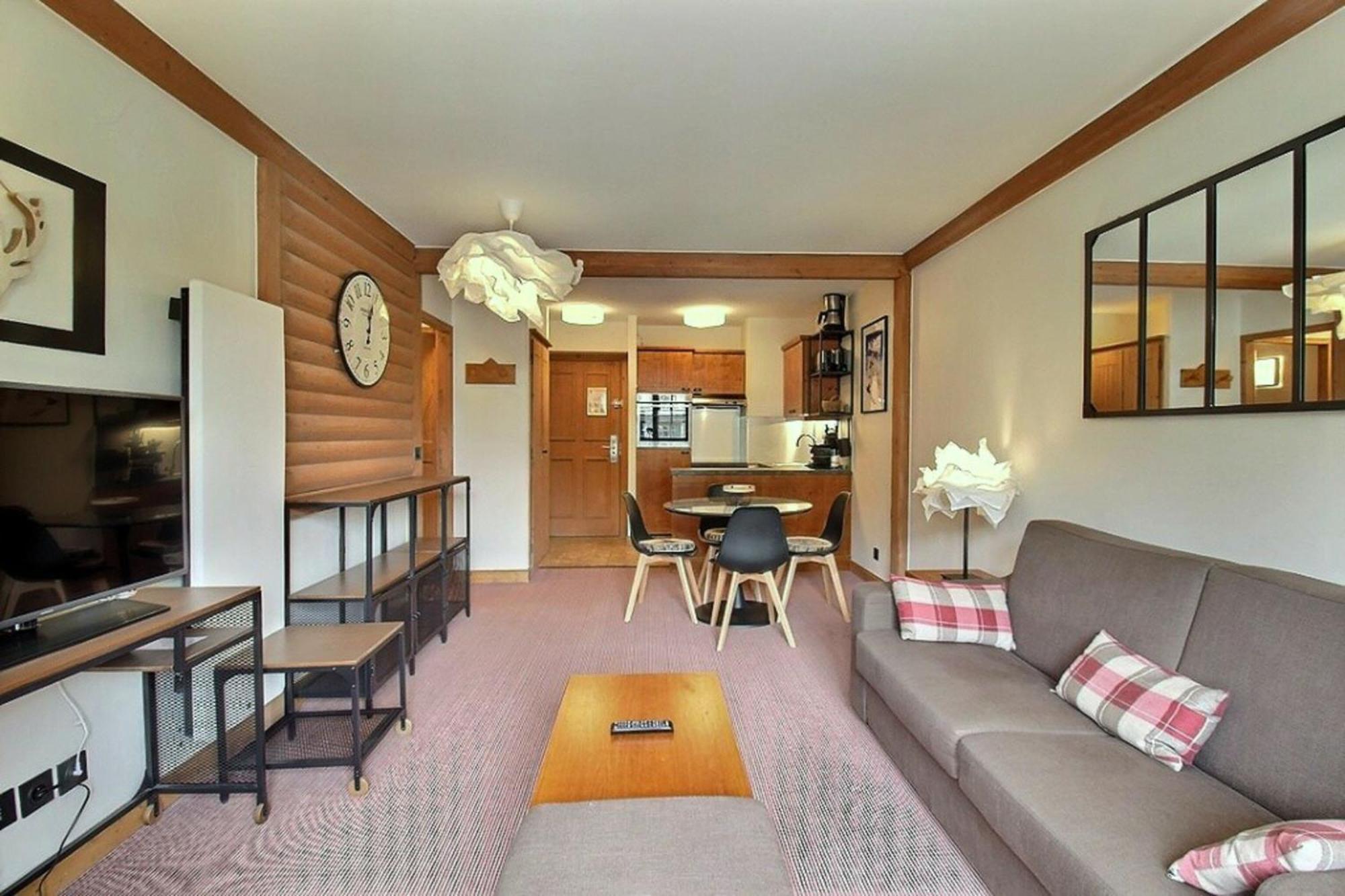 Arc 1950 - Appartement Moderne - Sauna Hammam Jacuzzi - 4 Personnes Les Arcs  Exteriér fotografie