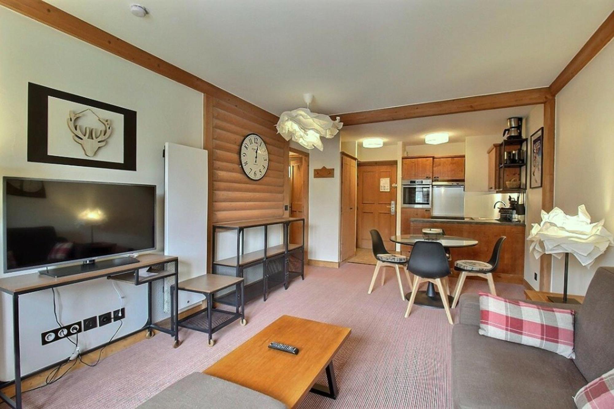 Arc 1950 - Appartement Moderne - Sauna Hammam Jacuzzi - 4 Personnes Les Arcs  Exteriér fotografie